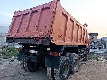 транс: Самосвал Dongfeng 6x4 (оранжевый) Донгфенг 2007жыл 300 ат куч — 2