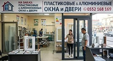 Пластиковые и алюминиевые окна и двери на заказ. - Изделия из ПВХ и