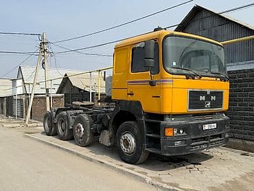 Башка транспорт: Двухмостовый (4x4 или 6x4) грузовик MAN 1997 года — это обычно серия — 7