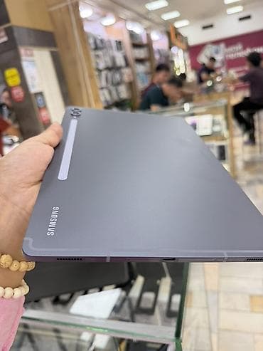 Планшеты: Планшет, Samsung, память 256 ГБ, Wi-Fi, Новый, Классический цвет - Серый — 7