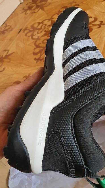 tech flece: Мужские кроссовки, 40.5, Adidas, Новый, цвет - Черный, Самовывоз, Бесплатная доставка, Платная доставка — 7