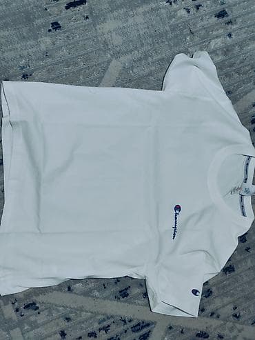 футболка капитан америка: Мужская футболка, L, Champion, Новый, цвет - Белый, Бесплатная доставка — 1