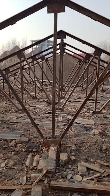 насадка для утюга: Продаю железный фермы длина 11.5метр 5штук — 3