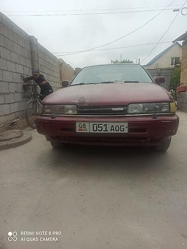 Mazda 626: 1991 г., 2 л, Кол менен иштөөчү, Бензин, Хетчбек — 6