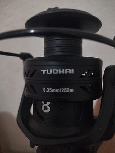 Спорт жана хобби: Катушка для рыбалки TUOHAI TH6000 (безынерционная) - Металлическая — 5