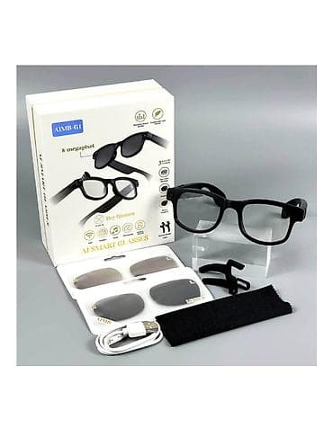 Г. Ош. AI SMART GLASSES AIMB-G1 — умные очки с камерой и сменными