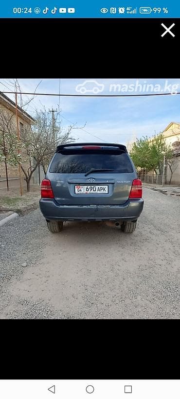 бампер тойота корола: Toyota Highlander: 2003 г., 2.4 л, Кроссовер — 9
