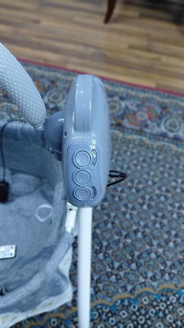 электронный колыбель: Люлька, Колыбель, Металл, цвет - Серый — 3