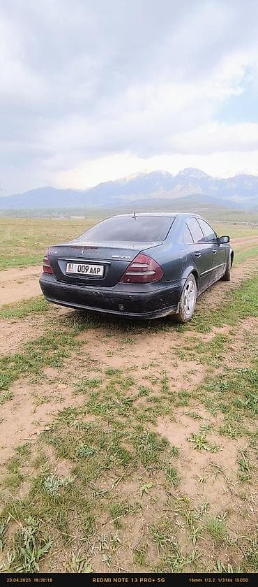электро мини автомобиль: Mercedes-Benz E-Class: 2002 г., 2.7 л, Механика, Дизель, Седан — 7