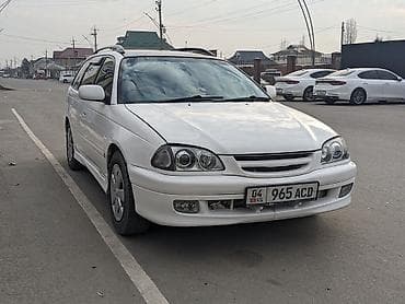 Toyota Caldina универсал, белый цвет, правый руль. Кузов с