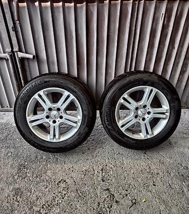 Унаа: Дөңгөлөктөр монтажда 225 / 60 / R 16, Жай, Колдонулган, Комплект, Жеңил унаалар — 2