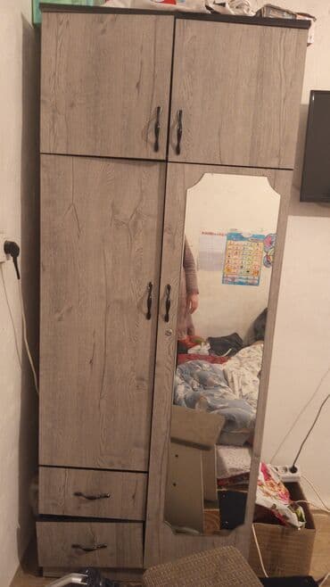 Шифоньеры: Шкаф для одежды, Прямой, ЛДСП — 2