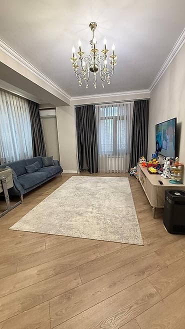 osh flats: 3 комнаты, 102 м², Элитка, 5 этаж, Дизайнерский ремонт — 9