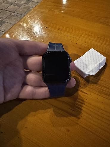 charge 5: Смарт-часы с сенсорным прямоугольным экраном и синем силиконовым — 2