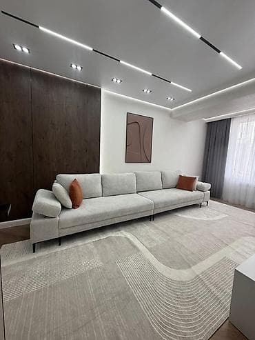 Квартиры: 2 комнаты, 56 м², Элитка, Асанбай мкр Элитка, 5 этаж, Евроремонт — 9