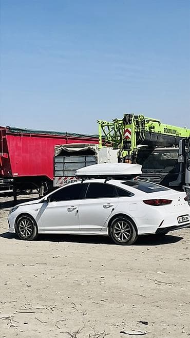 Транспорт: Hyundai Sonata: 2017 г., 2 л, Автомат, Газ, Седан — 2