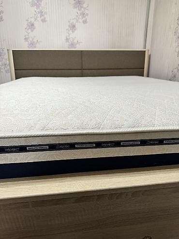 доски 120 х 400 см: Двуспальная кровать, С мягким изголовьем, длина - 200 см — 3