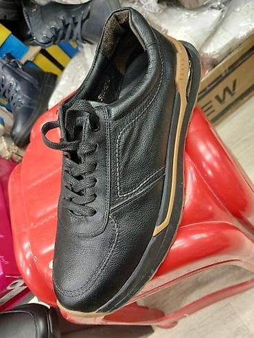 Мужская обувь: Мужской кроссовка полный черный размеры 40 41 42 43 44 — 4