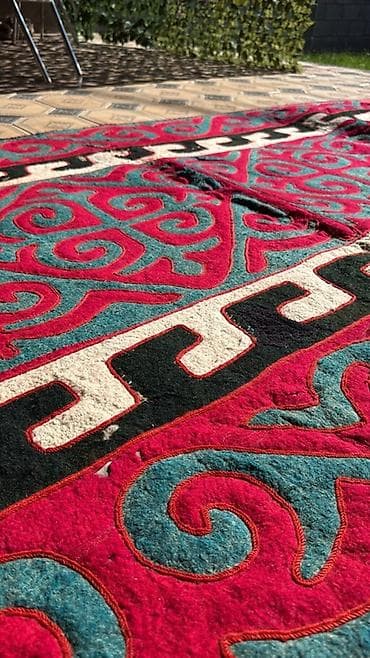 Шырдаки: Натуральный Шырдак старинный 150лет ручная работа мастериц - — 3