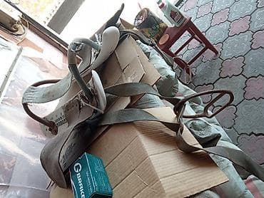 Товары и оборудование для с/х животных: Седло для лошади советское - Тип: универсальное седло (каркас — 1