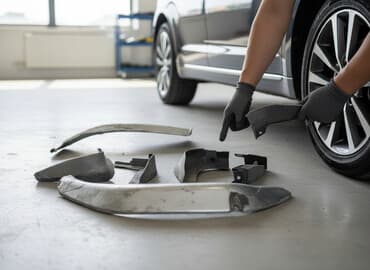 Накладка на бампер Toyota, Б/у, Оригинал