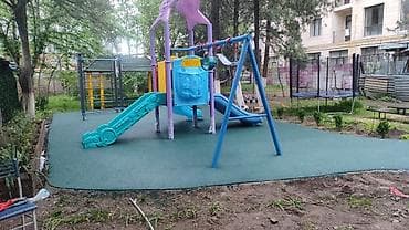 Үй жана бакча: Бесшовное резиновое покрытие для детских и спортивных площадок — 3