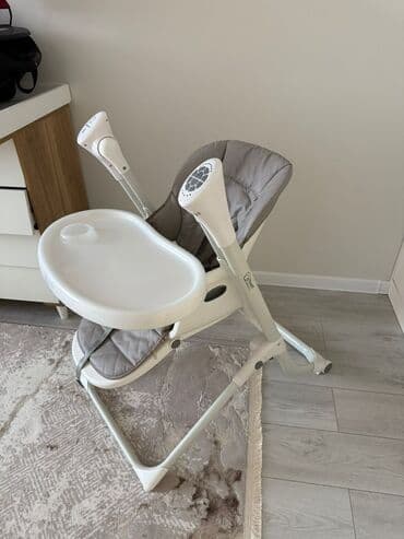 стулчик для детей: Детский стульчик для кормления - Модель с высокой посадкой и широкой — 1