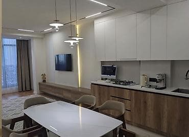 discovery studio: 3 комнаты, 100 м², Асанбай мкр Элитка, 4 этаж, Дизайнерский ремонт — 5
