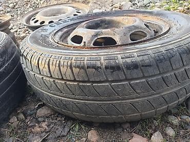 Колеса в сборе: Колеса в сборе 175 / 75 / R 13, Всесезонная, Б/у, Комплект, Легковые, Железные, отверстий - 4 — 5