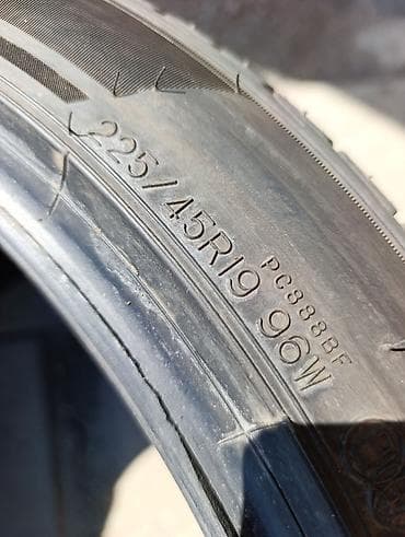 бу балон: Шины 225 / 45 / R 19, Лето, Б/у, Комплект, Легковые, Япония, DUNLOP — 7