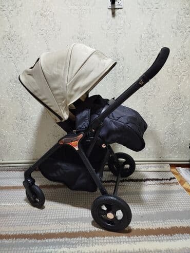 детская зимняя обувь из финляндии: Коляска, цвет - Черный, Новый — 1