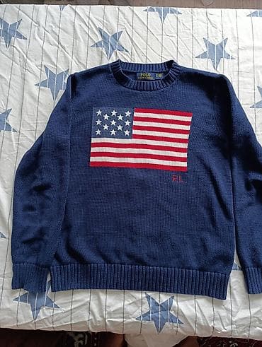 Свитера: Мужской свитер, M, Polo Ralph Lauren, Новый, цвет - Синий — 2