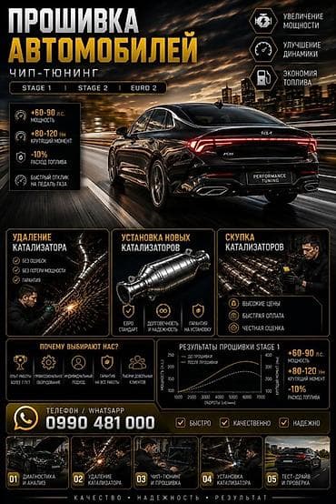 Транспорт: Чип-тюнинг и прошивка автомобилей Этапы: Stage 1, Stage 2, Euro 2 — 3
