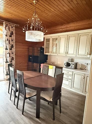 Недвижимость: Продаю большой коттедж на Иссыкуле из сруба на 3 -линии. В Центре — 6
