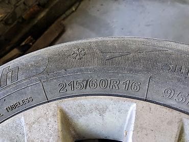 Колеса в сборе 215 / 60 / R 16, Зима, Б/у, Комплект, Легковые, Литые, отверстий - 5 — 3