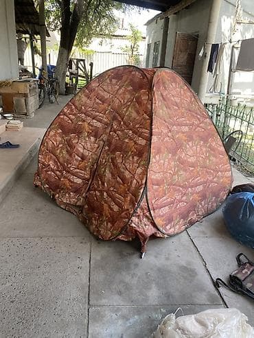 странник: Складная палатка быстрого раскрытия (pop-up) с камуфляжным принтом — 1