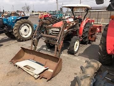 mtz 80: Продается Японский траткор Yanmar RS30 с ковшом и фрезой, руль — 1