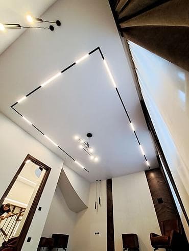 крыша в рассрочку: Натяжной потолок Глянцевое, Матовое, 3D потолки Гарантия, Бесплатная консультация, Бесплатный замер — 4