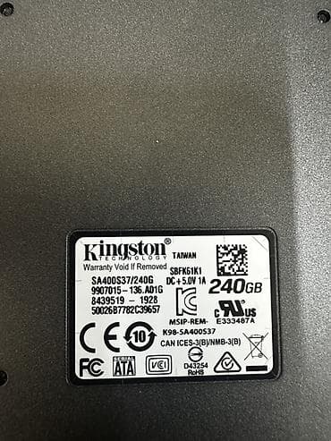 Техника и электроника: Накопитель, Kingston, SSD, 256 ГБ, 2.5", Для ноутбука — 2