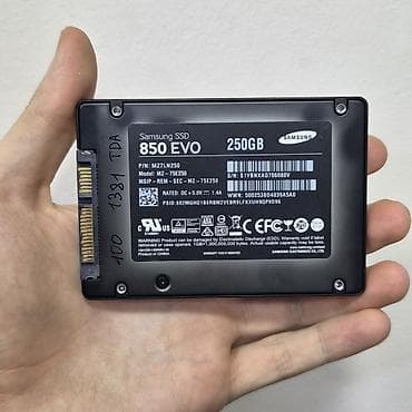 socket 1155: Накопитель для ПК, Новый, Samsung, SSD, 256 ГБ, 2.5", Для ПК — 2