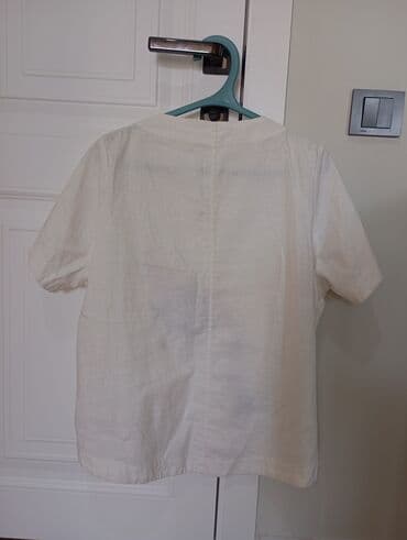 брендовая мужская одежда бишкек: Футболка, Классическая модель, Лен, Новый, 2XL — 2