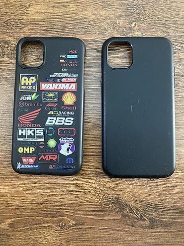 iphone 7 osh: Чехлы от IPhone 11 Черный:100 сом С логотипами:200 сом (Черный — 1