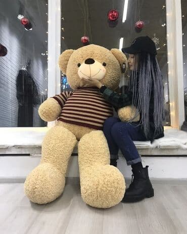 большой плюшевый мишка купить: Новые Мишки разных размеров от 100 см до 160 см — 8