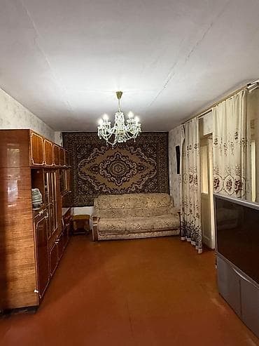 Батирлер: 2 бөлмө, 42 м², 9-мкр Хрущевка, 3 кабат, Ремонт талап кылынат — 2