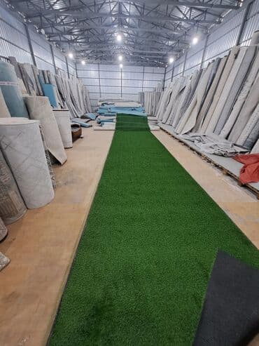 Садовые инструменты и инвентарь: Искусственная трава в рулонах - Материал: синтетическое покрытие с — 4