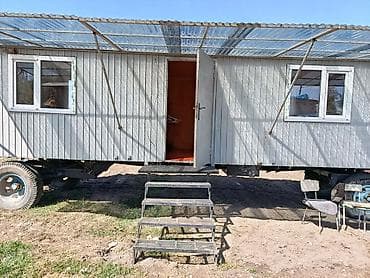 один хоз: Передвижной вагон-дом на колёсах (бытовка/вагончик) Идеален как — 4