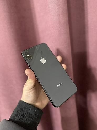 Мобильные телефоны: IPhone Xs Max, Б/у, 256 ГБ, Space Gray, 77 % — 1