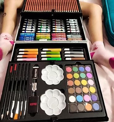 набор рисование: Набор для рисования
Набор художника
Карандаши и тд — 4