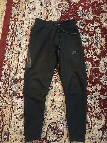 парная одежда: Мужские брюки, M, Nike, Б/у, цвет - Черный, Самовывоз, Платная доставка — 3