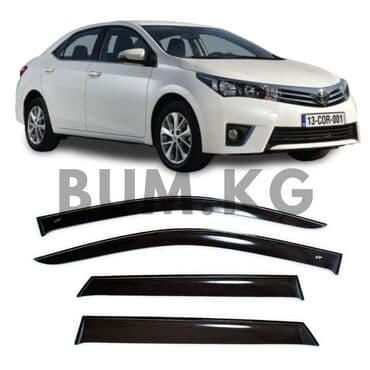 Ветровики на Toyota Corolla Sd 2013 деф.окон "CT" в Бишкеке с at lalafo.kg Ветровики на Toyota Corolla Sd 2013 деф.окон "CT" в Бишкеке с